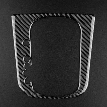 For Volkswagen Golf 6 2008-2013 Car Gear Shift Panel Sticker Black Carbon Fiber（U.S. Stock）