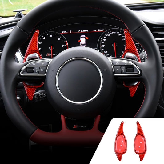 For Audi A5 S3 S5 S6 SQ5 RS3 RS6 RS7 2014-2018 Steering Wheel Paddle Shifter Red - product view