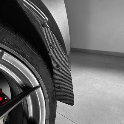 Rear Wheel Mudguard Protector Black Carbon Fiber For Toyota GR Yaris 2020-2026 - detail view 11