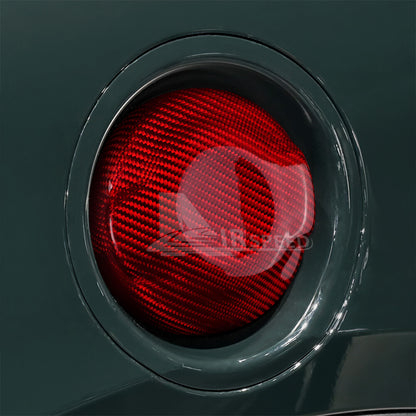 For MINI F55 F56 14-23 F57 16-23 Oil Fuel Tank Cap REAL HARD Carbon Fiber Cover - detail view 5