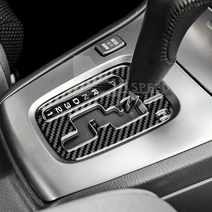 Gear Shift Panel Sticker Carbon Fiber Pattern for Subaru Impreza 2005 2006 2007（U.S. Stock）
