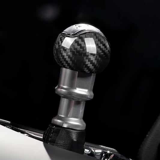 Hard Carbon Shift Knob 2Pcs For Ford Mustang Manual 15-23 Black - product view