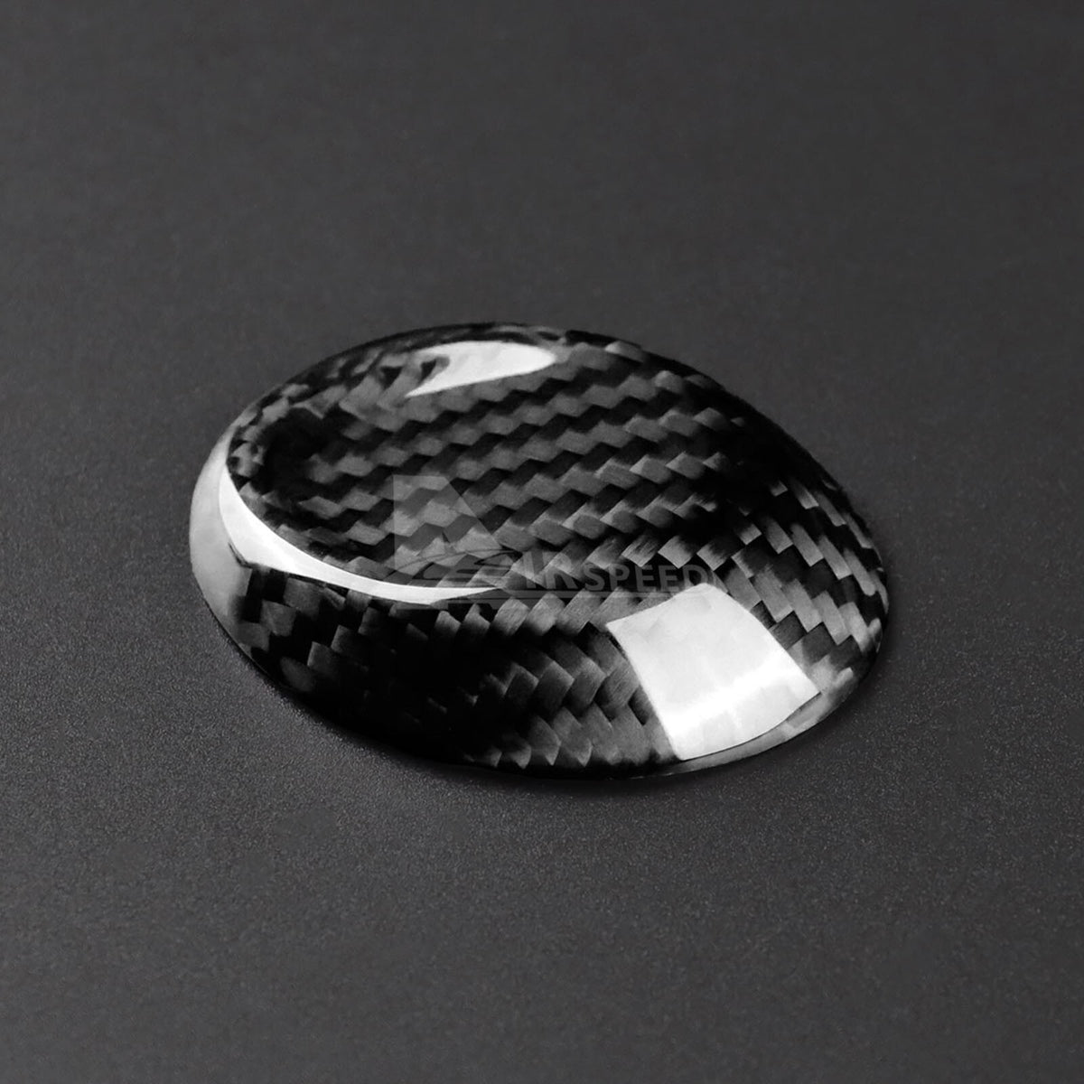 For Chevrolet Camaro 16-23 REAL HARD Carbon Fiber Gear Shifter knob Cover Black
