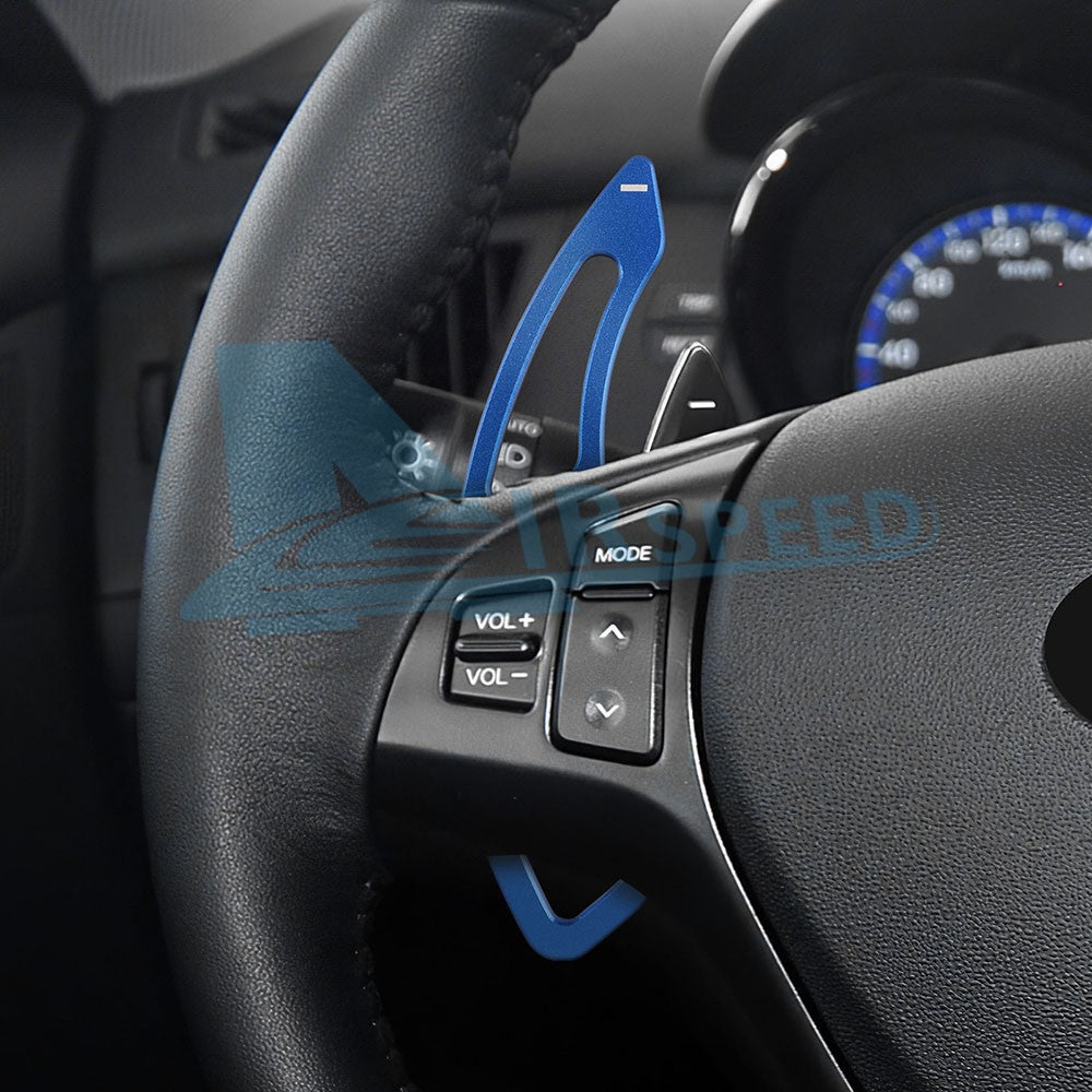 For Hyundai Genesis Coupe 2009-2011 Steering Wheel Paddle Shifter Extension Blue - FREE GIFT