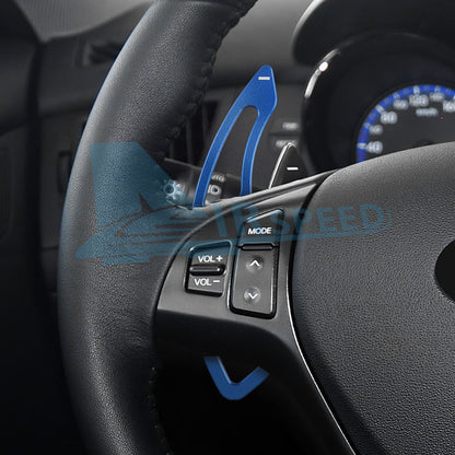 For Hyundai Genesis Coupe 2009-2011 Steering Wheel Paddle Shifter Extension Blue - FREE GIFT