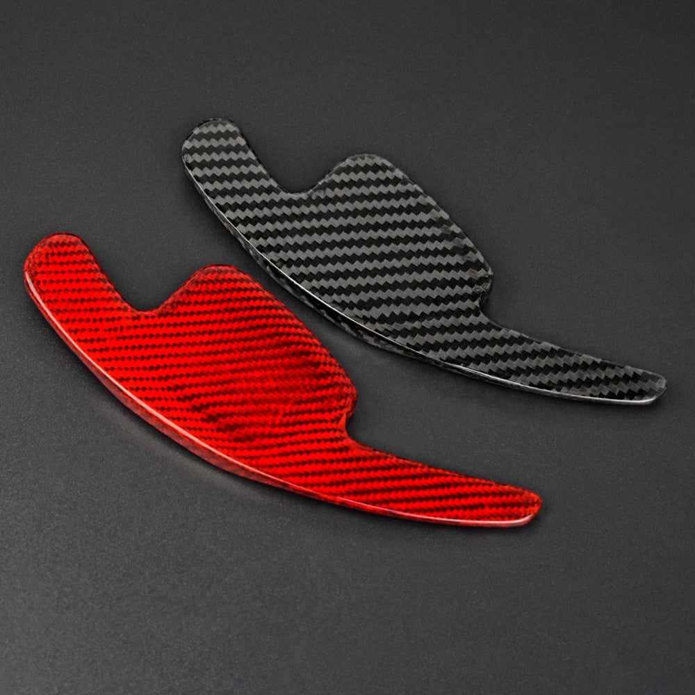 For Audi Q2 Q5 Q7 TT TTS 2014-19 Real Carbon Fiber Steering Wheel Paddle Shifter - detail view 5