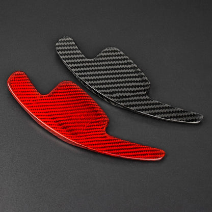 For Audi Q2 Q5 Q7 TT TTS 2014-19 Real Carbon Fiber Steering Wheel Paddle Shifter - detail view 5