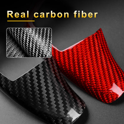 Real Carbon Fiber Gear Shift Knob Sticker for BMW F30, F32, F33, F34, F35 & F36 (2008-2019) - detail view 5