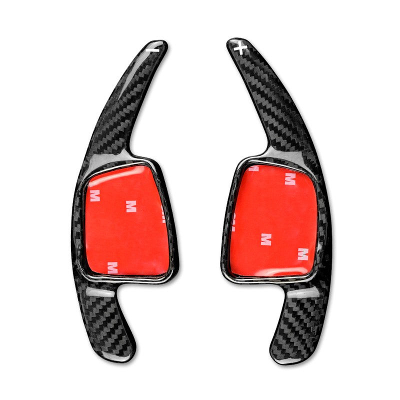 For Audi Q2 Q5 Q7 TT TTS 2014-19 Real Carbon Fiber Steering Wheel Paddle Shifter - detail view 10