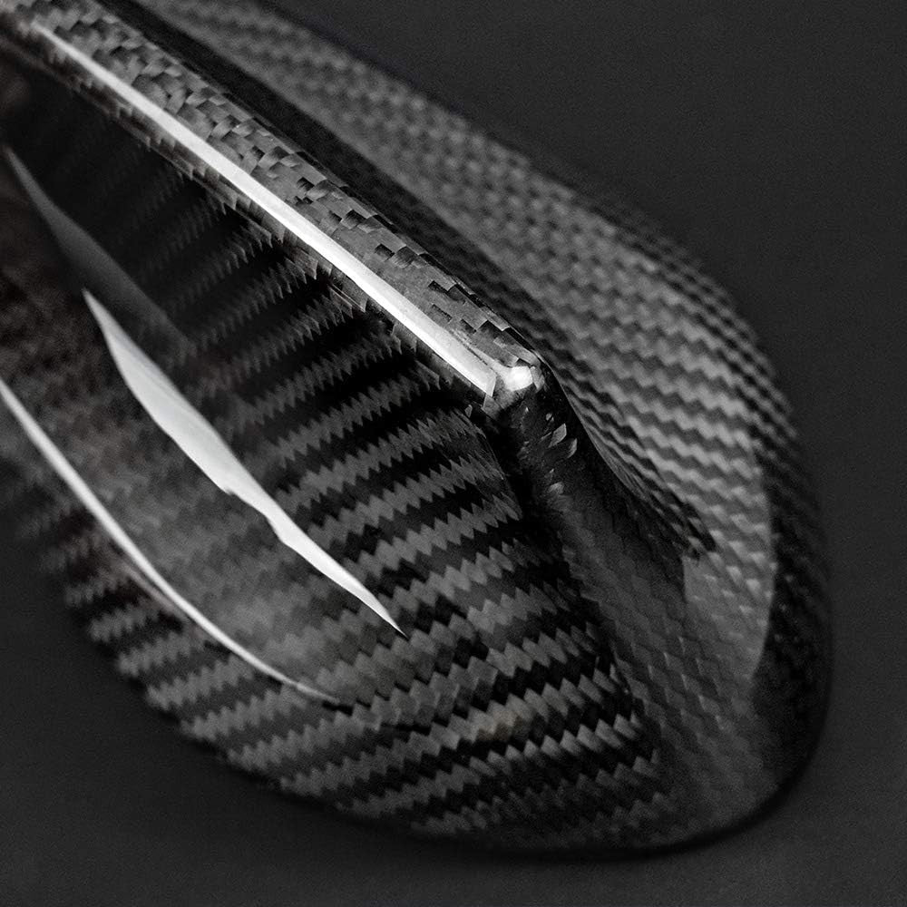 For BMW F30 Hard Carbon Fiber Antenna Cap Black - detail view 6