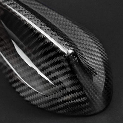 For BMW F30 Hard Carbon Fiber Antenna Cap Black - detail view 6