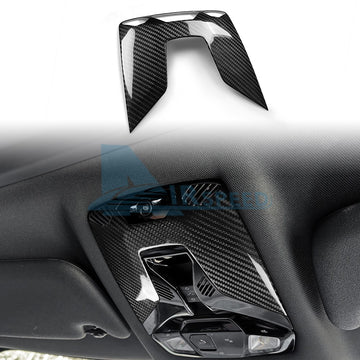 Reading Light Frame For MINI F65 F66 F67 2024-2025 Black Dry Carbon Fiber