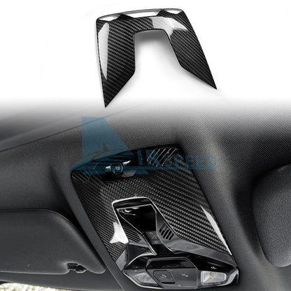 Reading Light Frame For MINI F65 F66 F67 2024-2025 Black Dry Carbon Fiber - product view
