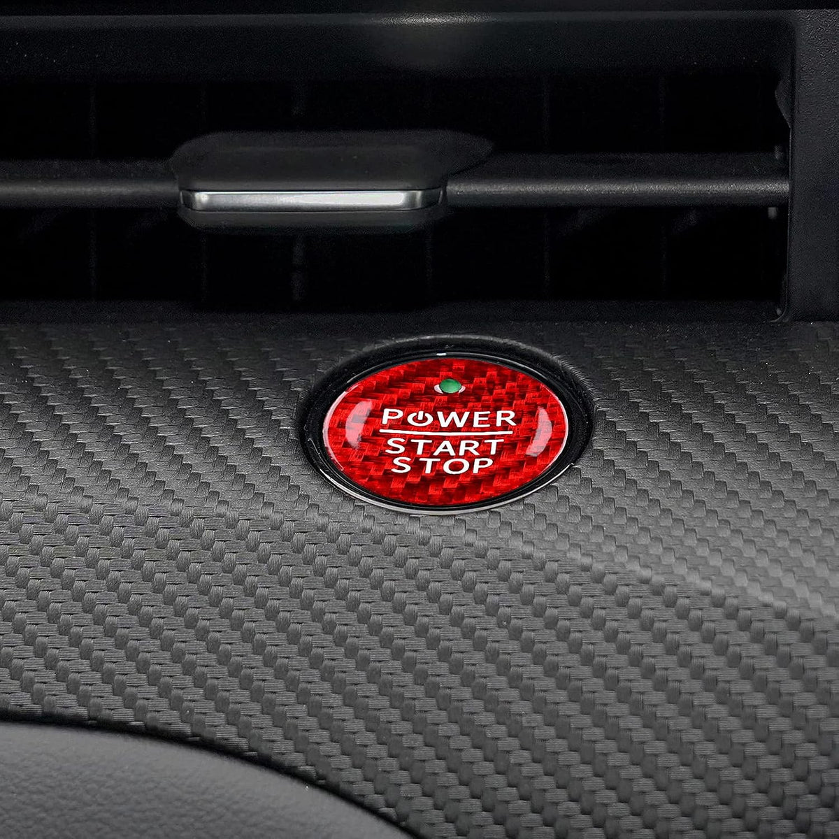 For 2021-2024 Mach-E 303 One-Click Start Carbon Fiber Cover