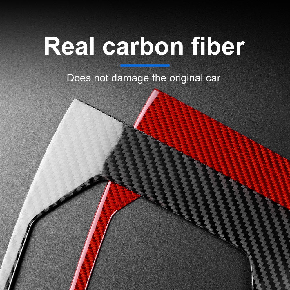 Car Center Gear Shift Frame Sticker Carbon Fiber for Toyota GR86 BRZ 2021-2026 - detail view 4