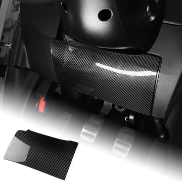 Carbon Fiber Car Driver's Side Airbag Cover for FIAT 500 Abarth 595 695 2016-24