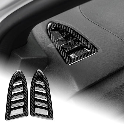 Black Air Outlet Side Defogger REAL HARD Carbon Fiber For Subaru WRX STI 22-2023 - product view