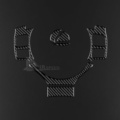 For Lexus RC300 350 200T 2015-2022 Car Steering Wheel Button Panel Sticker Black（U.S. Stock）