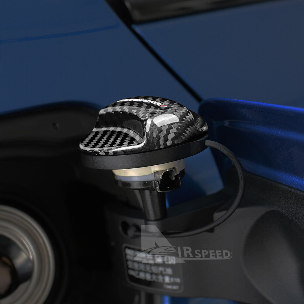 For BMW E90 E91 F10 F12 F48 G01 G30 Fuel Gas Tank Filler Cap Cover Carbon Fiber - detail view 7