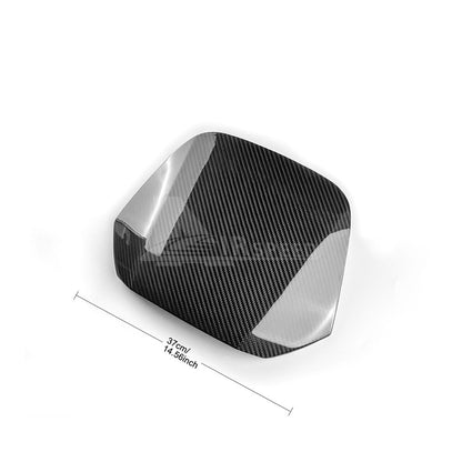 Front Dashboard Center Console Top Cover REAL HARD Carbon Fiber For WRX 22-2024 - detail view 4