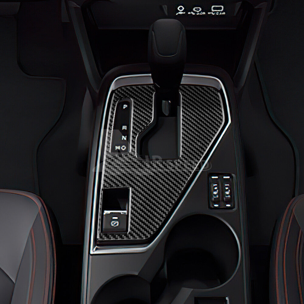 Carbon Fiber Gear Shift Panel Cover for Subaru Crosstrek Impreza 2024-2025（U.S. Stock）