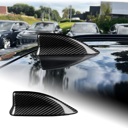 For Toyota Yaris Cross/GR Yaris 2020-2024 Black Carbon Fiber Roof Antenna Cover - product view