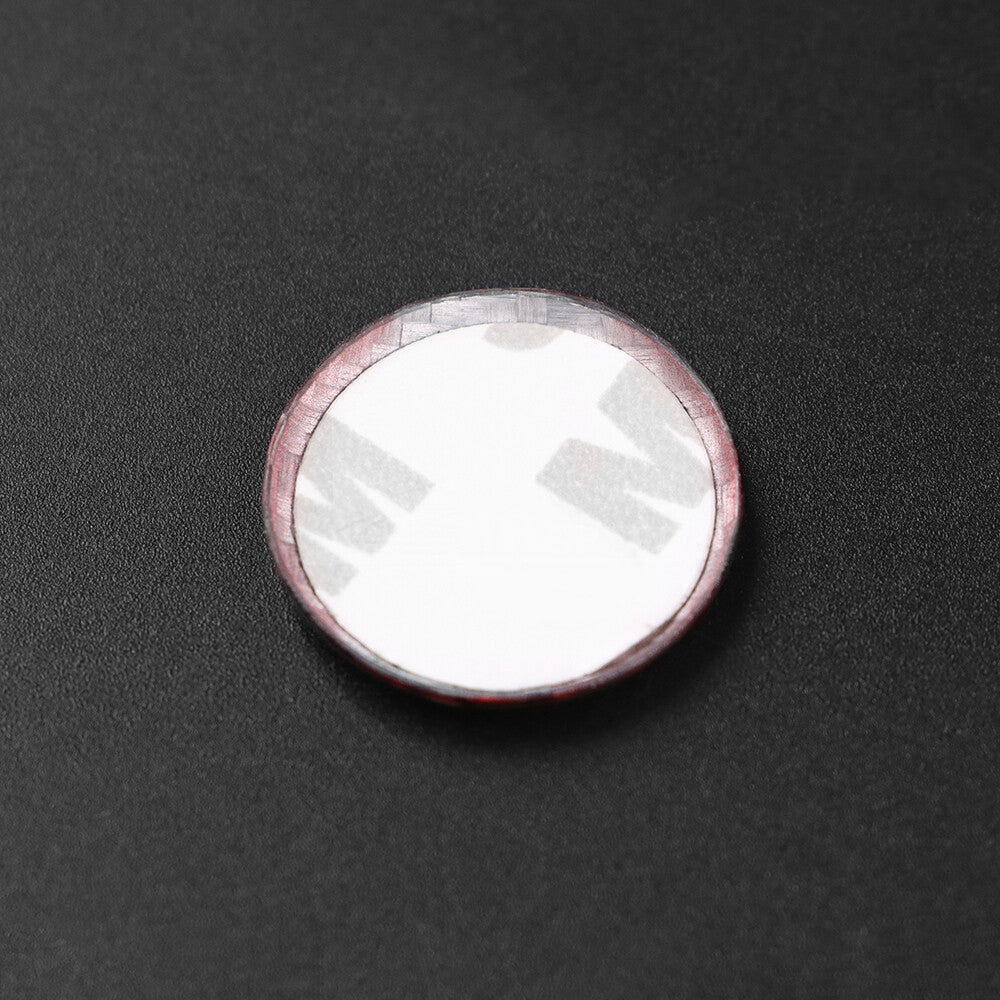 For Subaru WRX 2022-2023 Caution Light Button Panel Cover HARD Carbon Fiber RED - detail view 8