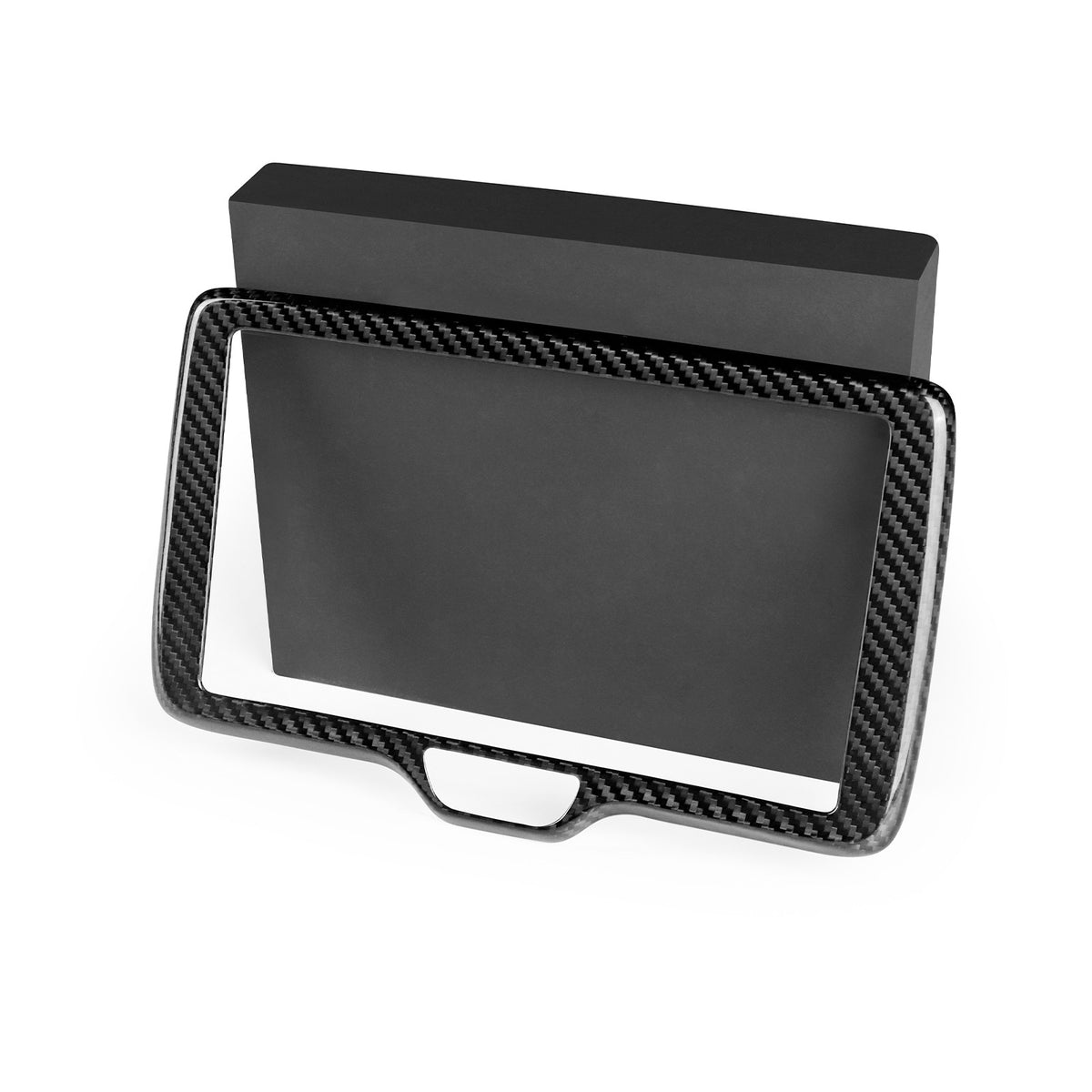 Center Screen Frame Cover For Toyota Yaris Cross/GR Yaris 2020-2024 Carbon Fiber - detail view 8