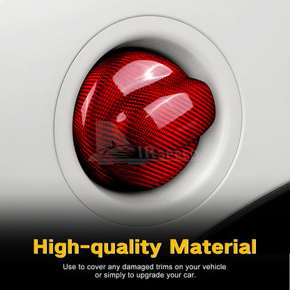 For MINI R55 07-14 R56 06-13 Car Oil Fuel Gas Tank Filler Cap Cover Carbon Fiber - product view