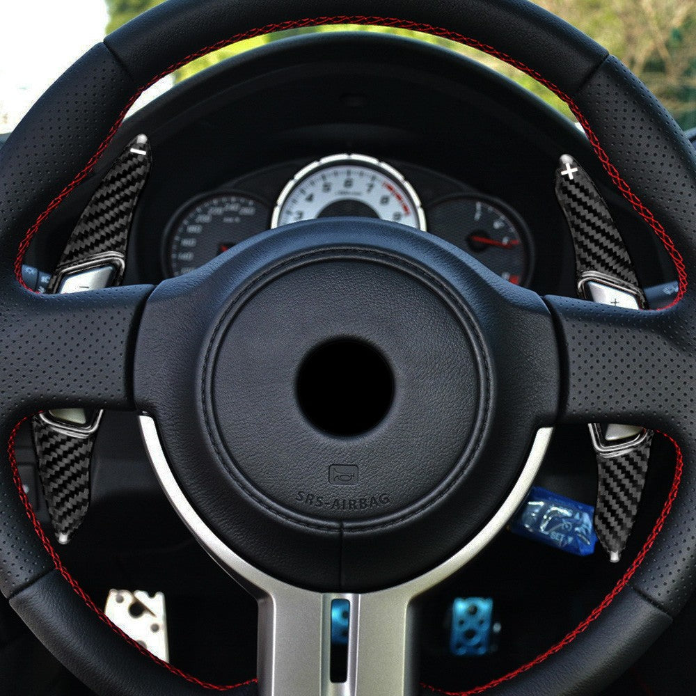 Steering Wheel Paddle Shifter Extension For Subaru Impreza 12-19 BRZ GR86 12-16 - detail view 4