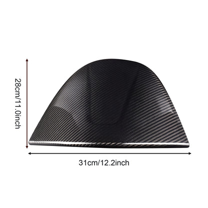 Dashboard Upper Cover Hard For Subaru BRZ GR86 2012-2020 Black Carbon Fiber - detail view