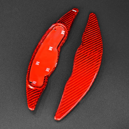 For Mini F55 F56 13-19 F54 F57 14-19 Red Steering Wheel Paddle Shifter Extension - detail view 7