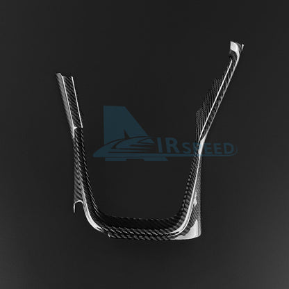 REAL HARD Carbon Fiber Shift Gear Console Panel Cover For Subaru BRZ GR86 21-25 - detail view 10