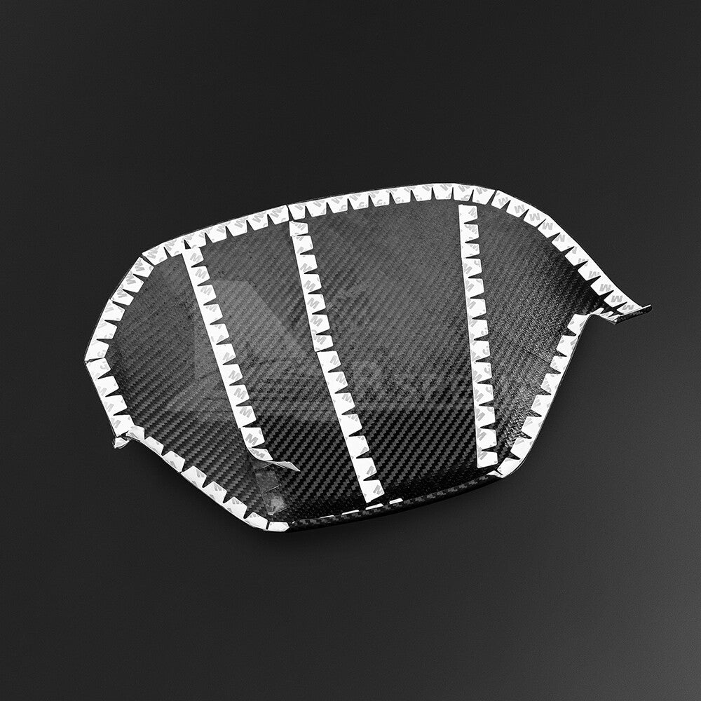 For Subaru Crosstrek 2023-2024 REAL HARD Carbon Fiber Speedometer Cluster Cover - detail view 9