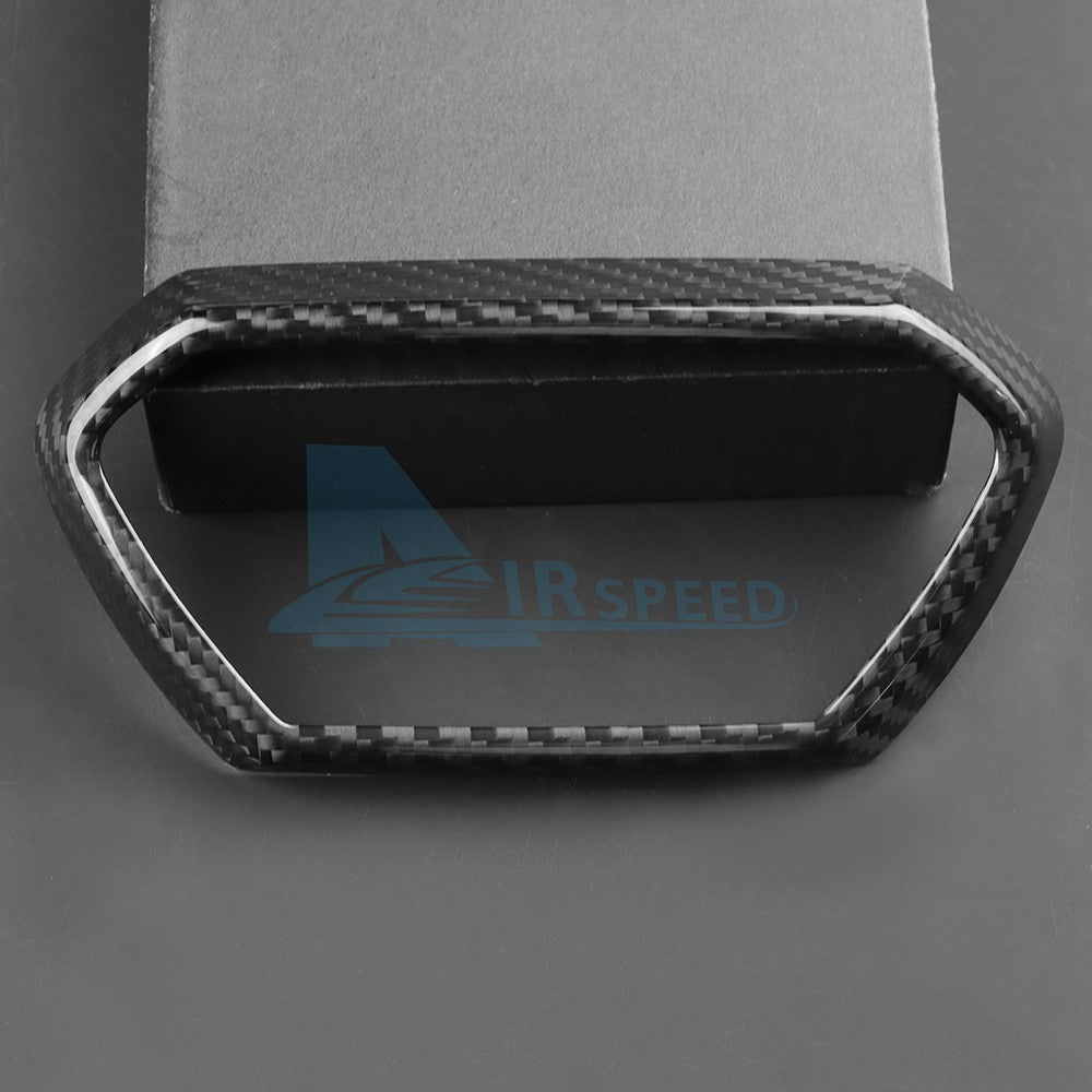 For Seat Leon Cupra Leon 21-2026 Center Side Air Outlet Frame Cover Carbon Fiber - detail view 8