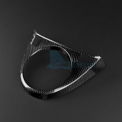 For Fiat 500 08-15 Abarth 595 695 12-15 Car Gear Shift Frame Cover Carbon Fiber - detail view 9