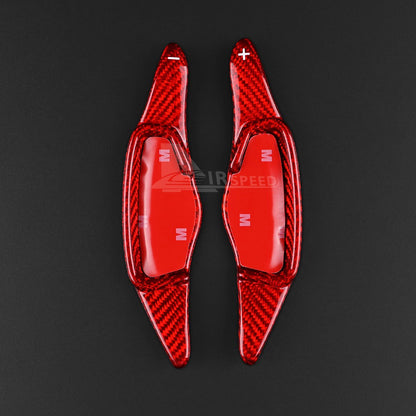 Red Steering Wheel Paddle Shifter Extension For Hyundai IONIQ 2019-21 Kona 19-20