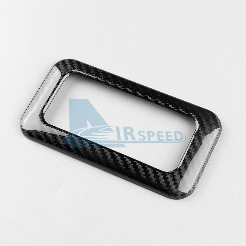 Carbon Fiber Reading Light Frame Cover Fit For Fiat 500 Abarth 595 695 2016-2024 - detail view 9