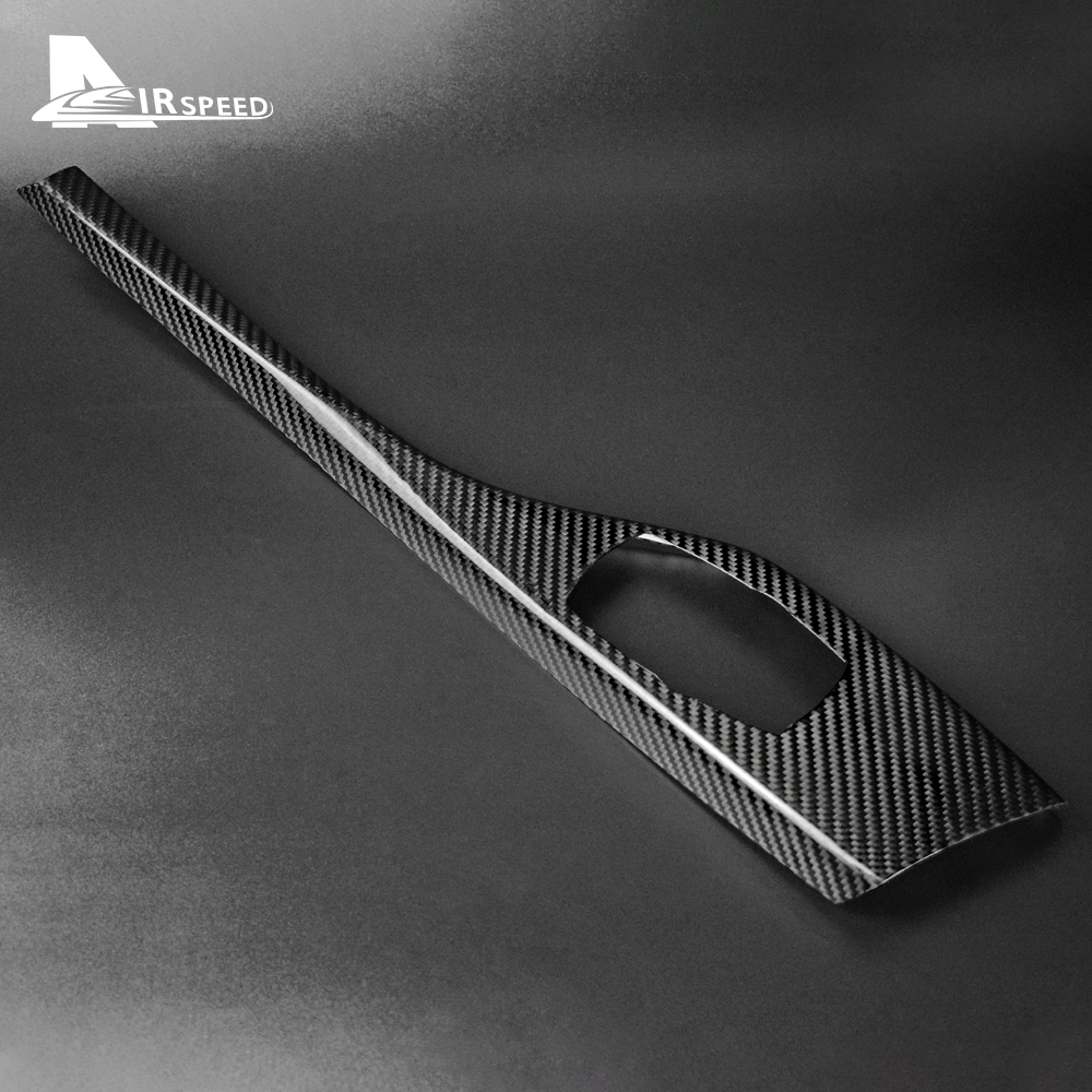 For BMW F20/F21/F22 10-19 Center Console Panel Cover Sticker Real Carbon Fiber - detail view 9