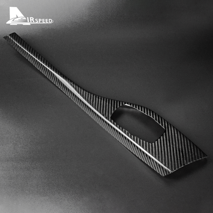 For BMW F20/F21/F22 10-19 Center Console Panel Cover Sticker Real Carbon Fiber - detail view 9
