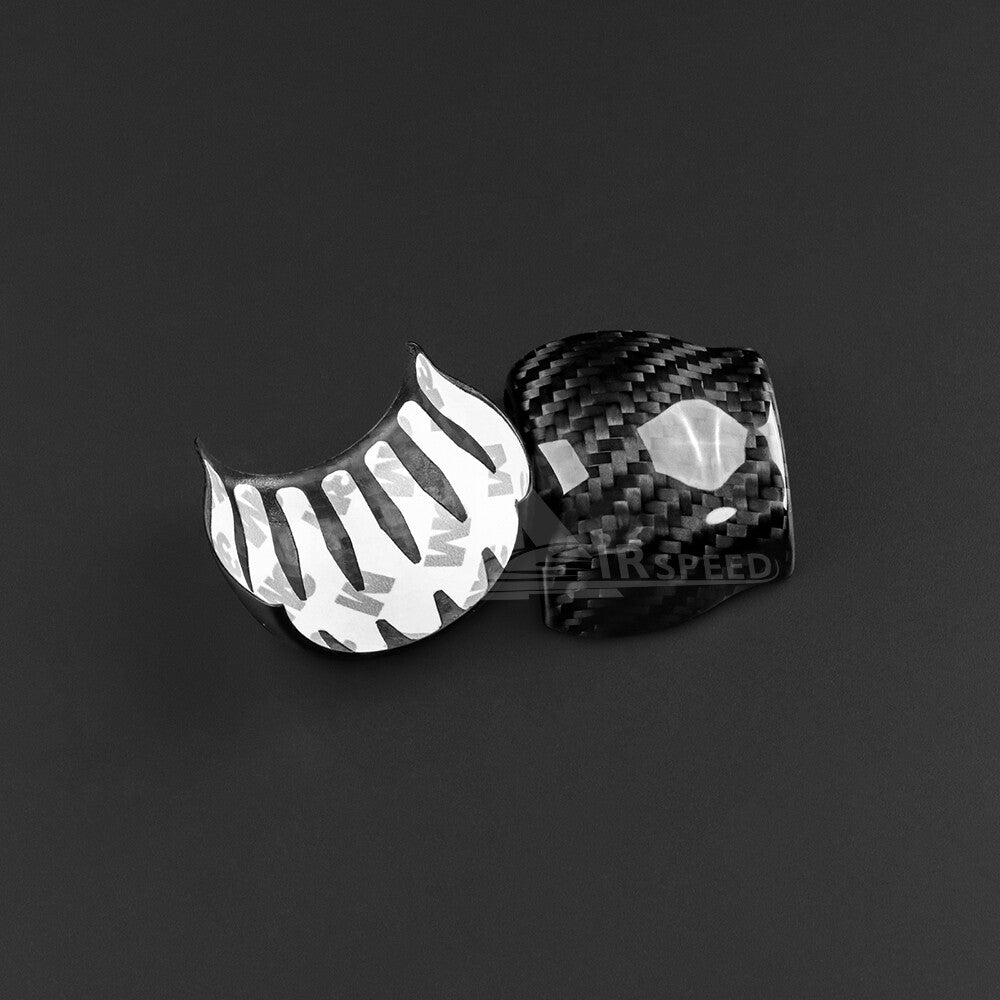 REAL HARD Carbon Fiber Gear Shift Head Knob Cover Black For Subaru WRX STI 22-23 - detail view 8