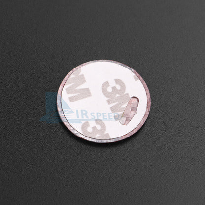 For Ford Mustang 24-25 Red Real Carbon Fiber Engine Start Push Button Cover Trim - detail view 9