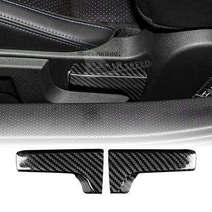 REAL HARD Carbon Fiber Seat Adjstment Handle Cover For Subaru BRZ GR86 2021-2023 - product view