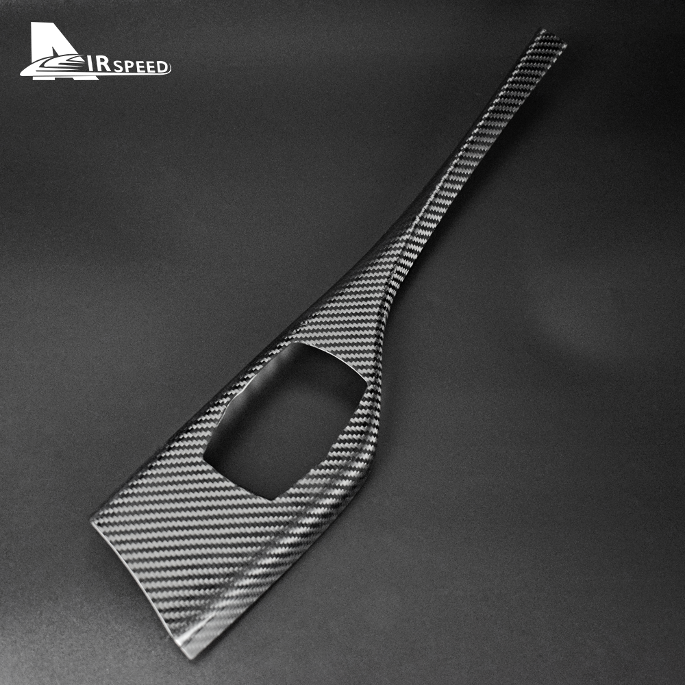 For BMW F20/F21/F22 10-19 Center Console Panel Cover Sticker Real Carbon Fiber - detail view 8
