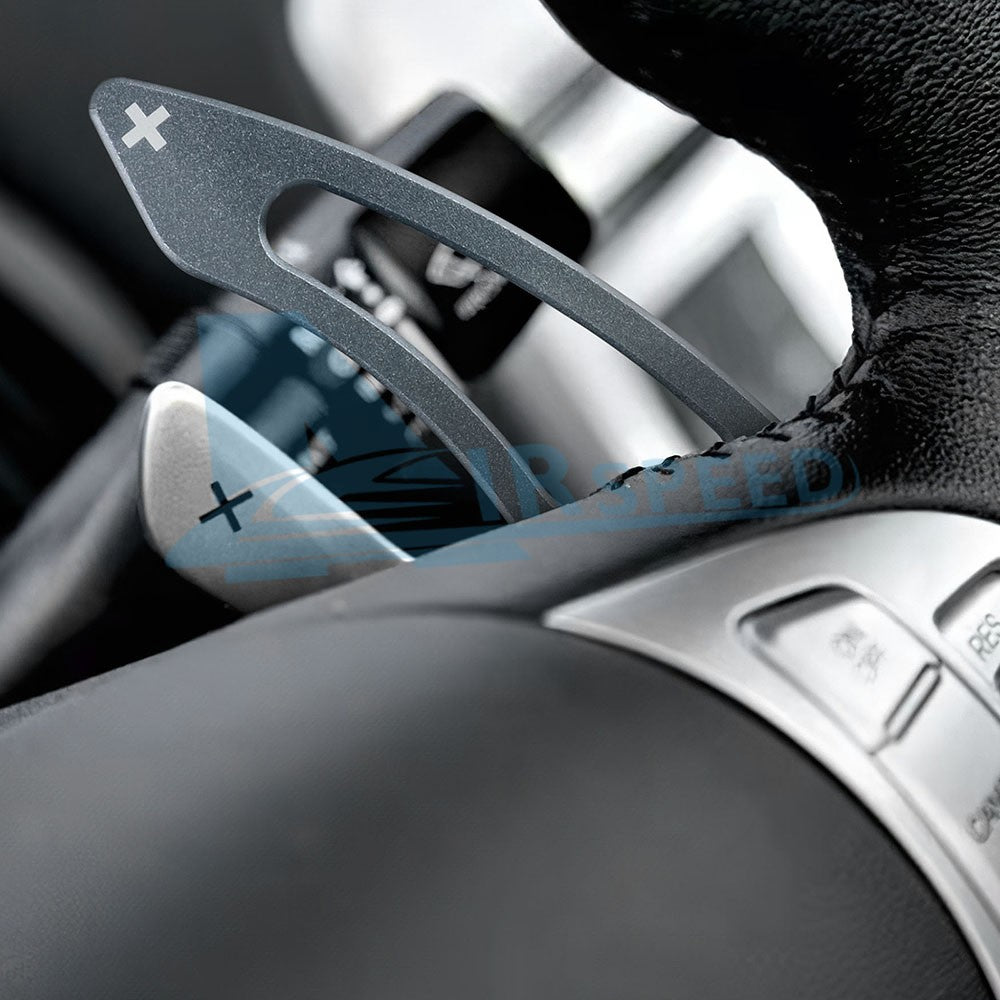 For Hyundai Genesis Coupe 09-11 Car Steering Wheel Paddle Shifter Extension Gray - FREE GIFT