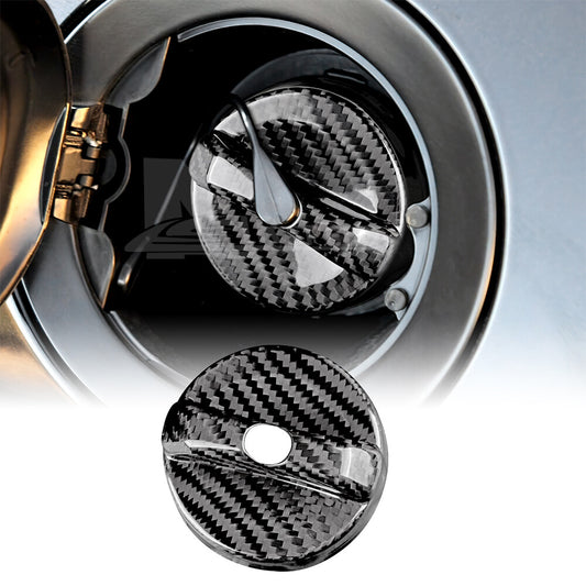 REAL Carbon Fiber Fuel Gas Tank Filler Cap Cover For Dodge Dart Durango Caliber - product view