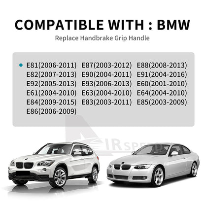 For BMW E60 E61 E63 E64 E84 Handbrake Grip Grip Handle Cover REAL Carbon Fiber - detail view 11