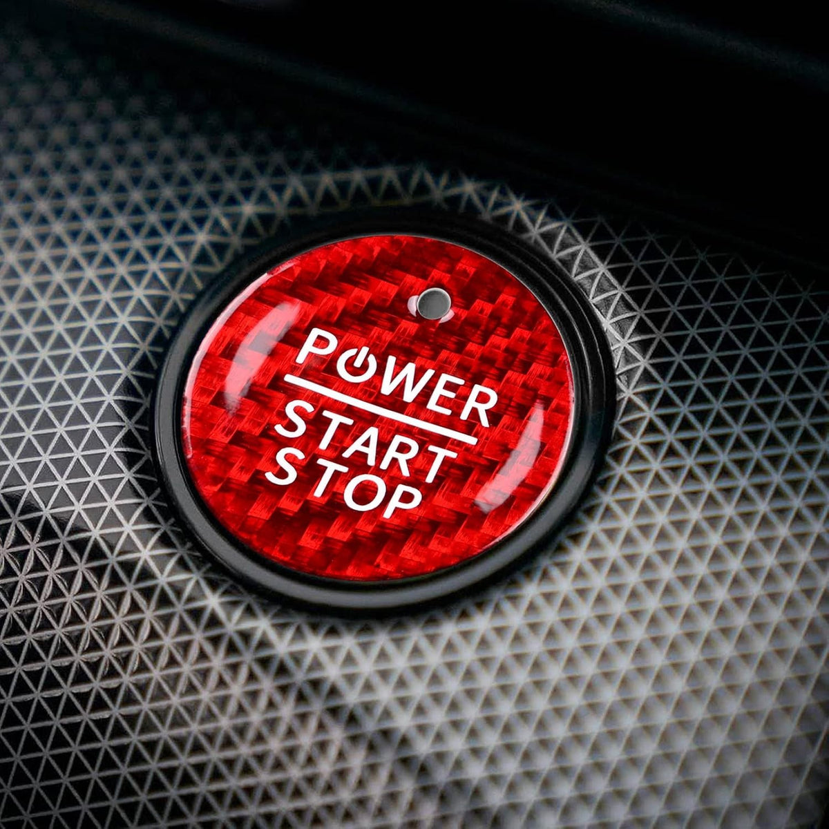 For 2021-2024 Mach-E 303 One-Click Start Carbon Fiber Cover
