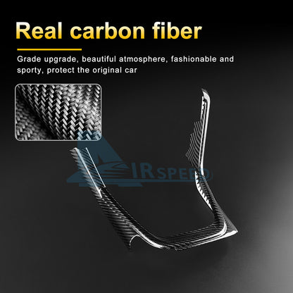 REAL HARD Carbon Fiber Shift Gear Console Panel Cover For Subaru BRZ GR86 21-25 - detail view 3