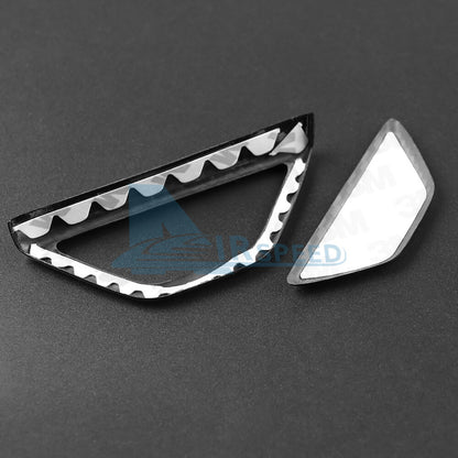 For Corvette C8 2020-2023 REAL HARD Carbon Fiber Center Armrest Box Button Cover
